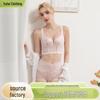 Adjustable Anti-Sag Cotton Bra with Side Support and Seven Hooks