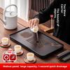 Gianxi Tee Tablett 2025 Neu Heimgebrauch Kompakte Aufbewahrung Ablass Tee Tisch Tee Utensil Tee Tablett Bambus Tee Zubereitungstisch Tee Tablett