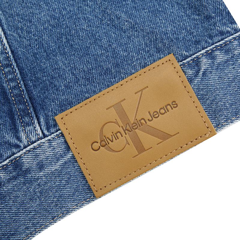 Calvin Klein Oversized Short Denim Jacket Women jackets Light-Blue J20J224546-1AA