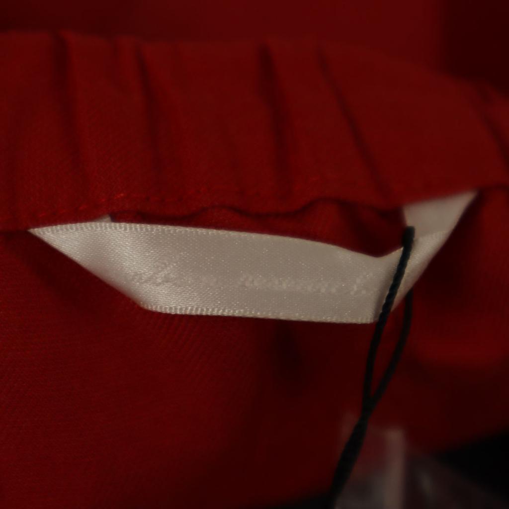 URBAN RESEARCH DOORS Unused Linen Blend Mimole Length Flare Skirt ONE Red Women Used