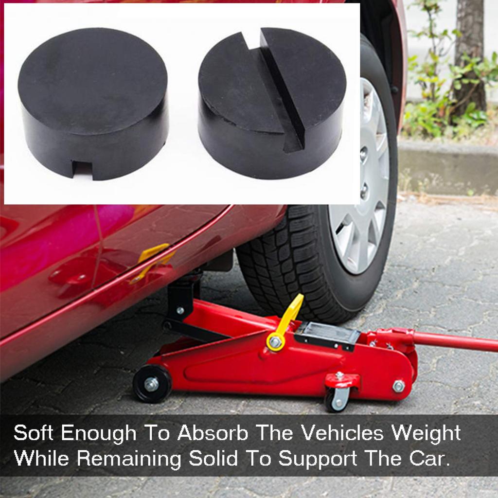 2pcs Jack Pads Floor Support Jacking Supplies Rubber Jack Pads VWKIA Ford Renault