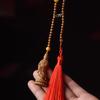 Sandalwood Guanyin Bodhisattva Pendant Charm for Car or Bag