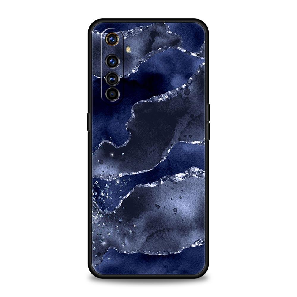 

Блестящий агатовый мраморный чехол для телефона Realme GT Neo2 3 для Realme 9 8 7 6 GT2 Pro Plus 5G 8i 9i C3 C21 C11 C25 C35 C21Y Realme 8