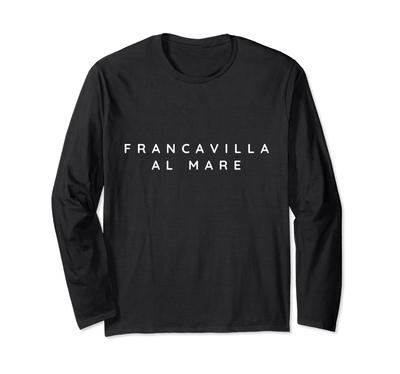 Francavilla Al Mare Souvenir / Holiday Beach Resort Design Long Sleeve T-Shirt