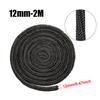 2M Fireplace Sealing Rope 6/8/10/12mm Gasket Cord Stove Door Fireplace Cord High Temperature Woodburner Sealing Rope Replacement