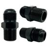 4AN 6AN 8AN 10AN 12AN To 1/2" 1/4" 1/8" 3/8" 3/4" NPT Oil Cooler Adapter Male Straight Fuel Hose Pipe Tube Thread Flare Fitting