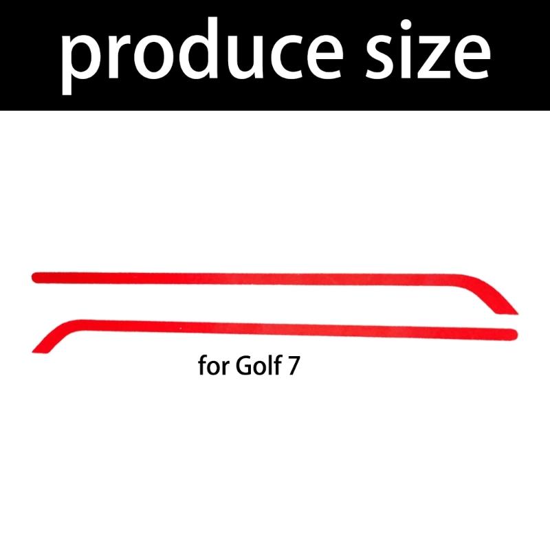 Rearview Mirror Adhesive Sticker for Golf 7 Mirror Trim Line Sticker Waterproof Automotive Accessories Easy Installation