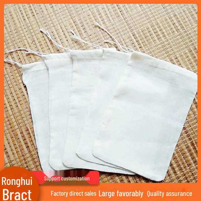 Cotton Cloth Bags: Decoction, Seasoning, Stewed Food, Filter, and Tea Bags