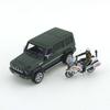 XCARTOYS 1/64 Beijing BJ80 Bewaffnete Polizei Öffentliche Sicherheit Eisenreiter Set Autos Legierung Druckgussmodell Kinder Weihnachtsgeschenk Spielzeug für Jungen