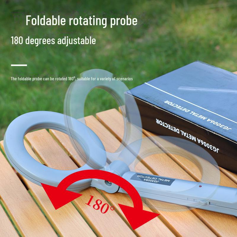 High Sensitivity Handheld Metal Detector for Security and Mobile Phone Detection