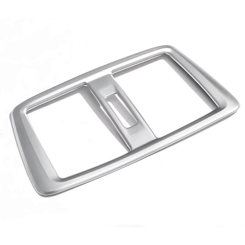 

Car Armrest Box Rear AC Air Condition Vent Outlet Cover Trim Sticker Fit For BMW 2 Series Gran Active Tourer F45 F46 2015-2019 срібний