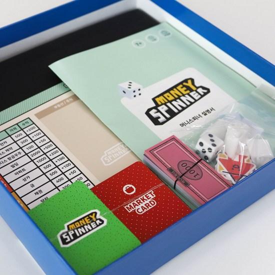 Finance and economy board game Money Spinner Family game Elementary school social and economic teaching aids Blue Marble, popular Korean game