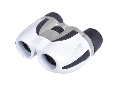 SIGHTRON SAFARI Zoom Binoculars, 10-30x Magnification, 21mm Aperture, Pearl White, Lightweight, Multi-Coated, Perfect for Live Concerts, Sports, and T