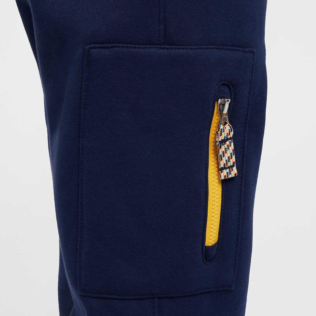 Nike Sportswear Moderate Pants Fall Winter Children Aged 3 7 Years Old Dark Navy Blue HQ7945-410