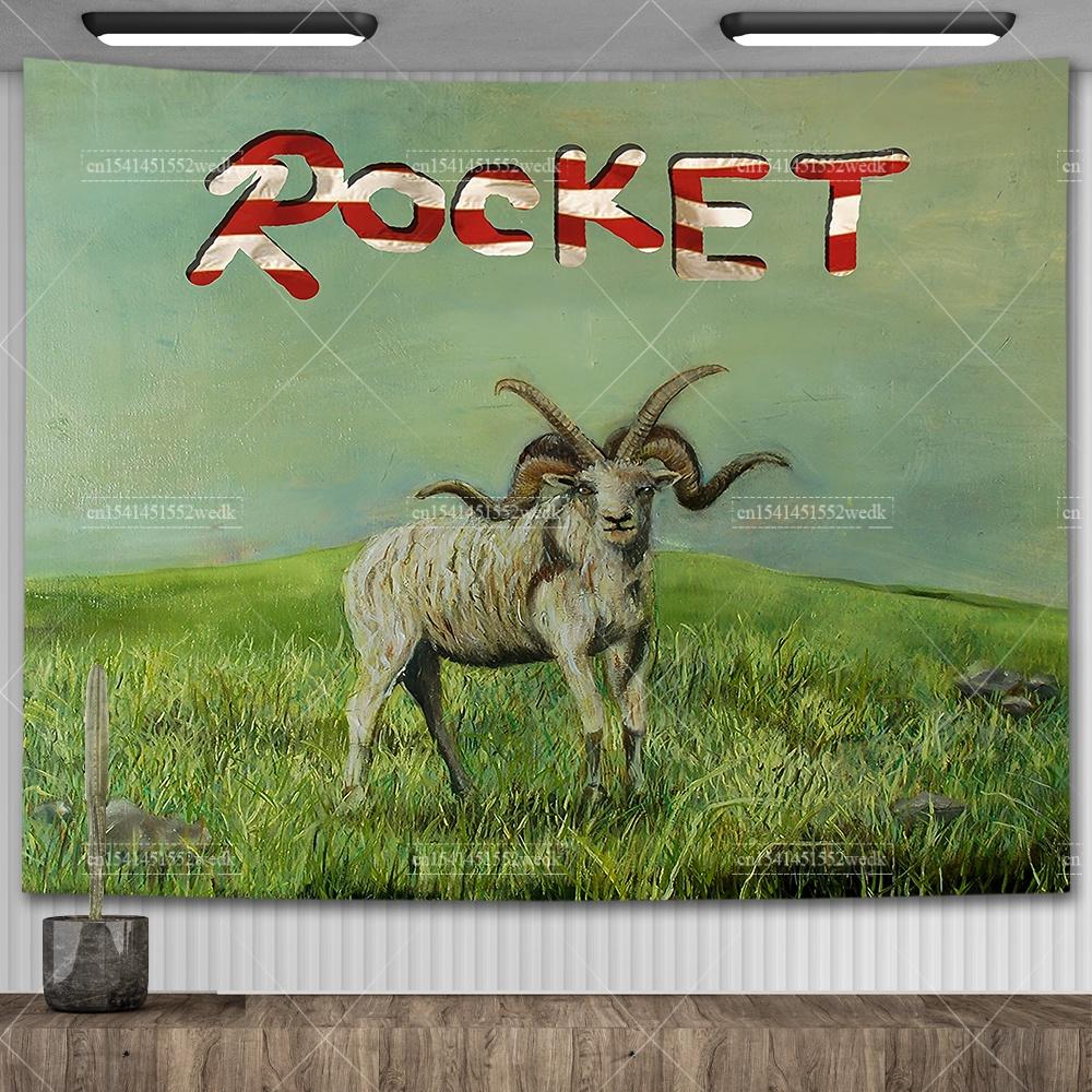 Alex G Trick Album Cover Tapestry Wall Art Posters Aesthetic Bedroom Decorative Print Tapestrys Macrame Farbic Tapestry For Room