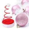 Christmas Party Hat Novelty Red Coiled Design One Size Fits Most Men Women Festive Accessory Holiday Celebration Decor