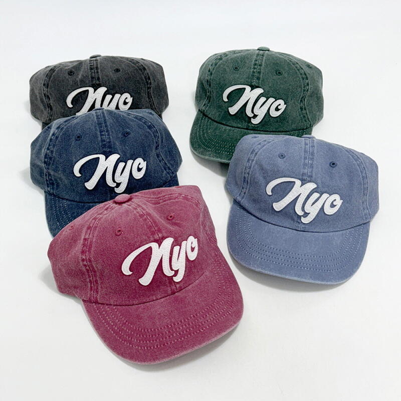 Women s Embroidered Men s Baseball Washed Cap C7978_Blue