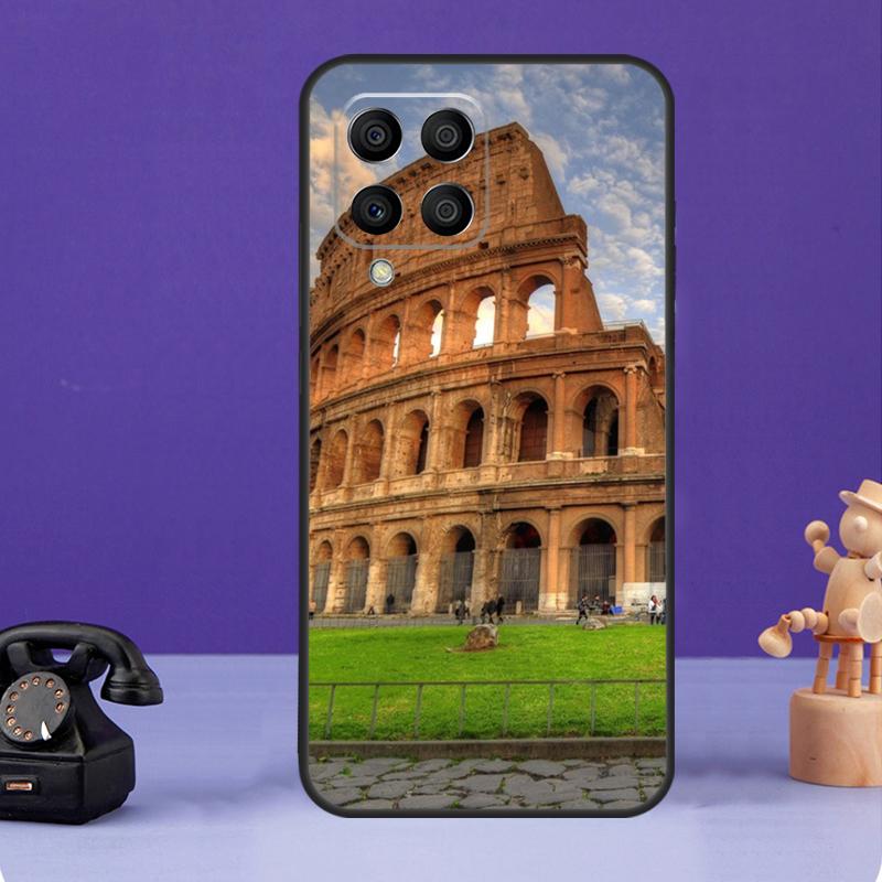 Pouzdro Colosseum Řím Itálie Pro Samsung Galaxy M54 M34 M14 M21 M31 M51 M12 M32 M52 M13 M33 M53 M30s M31s M20 M55