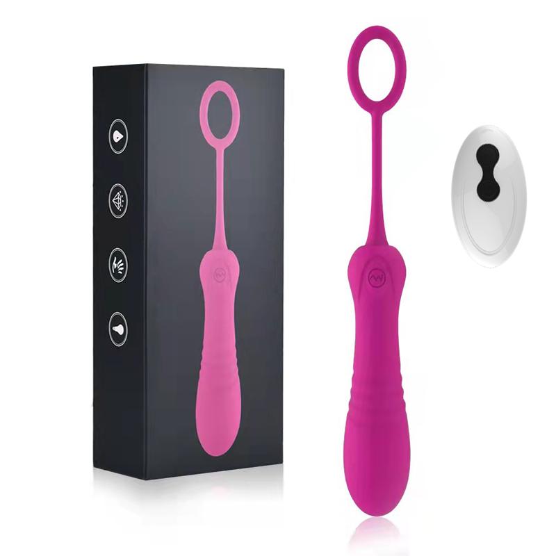 Vaginal Telescopic Vibrator Wireless Clitoral G Spot Stimulator Vibrating Egg Dildo Masturbation Sex Toy For Women