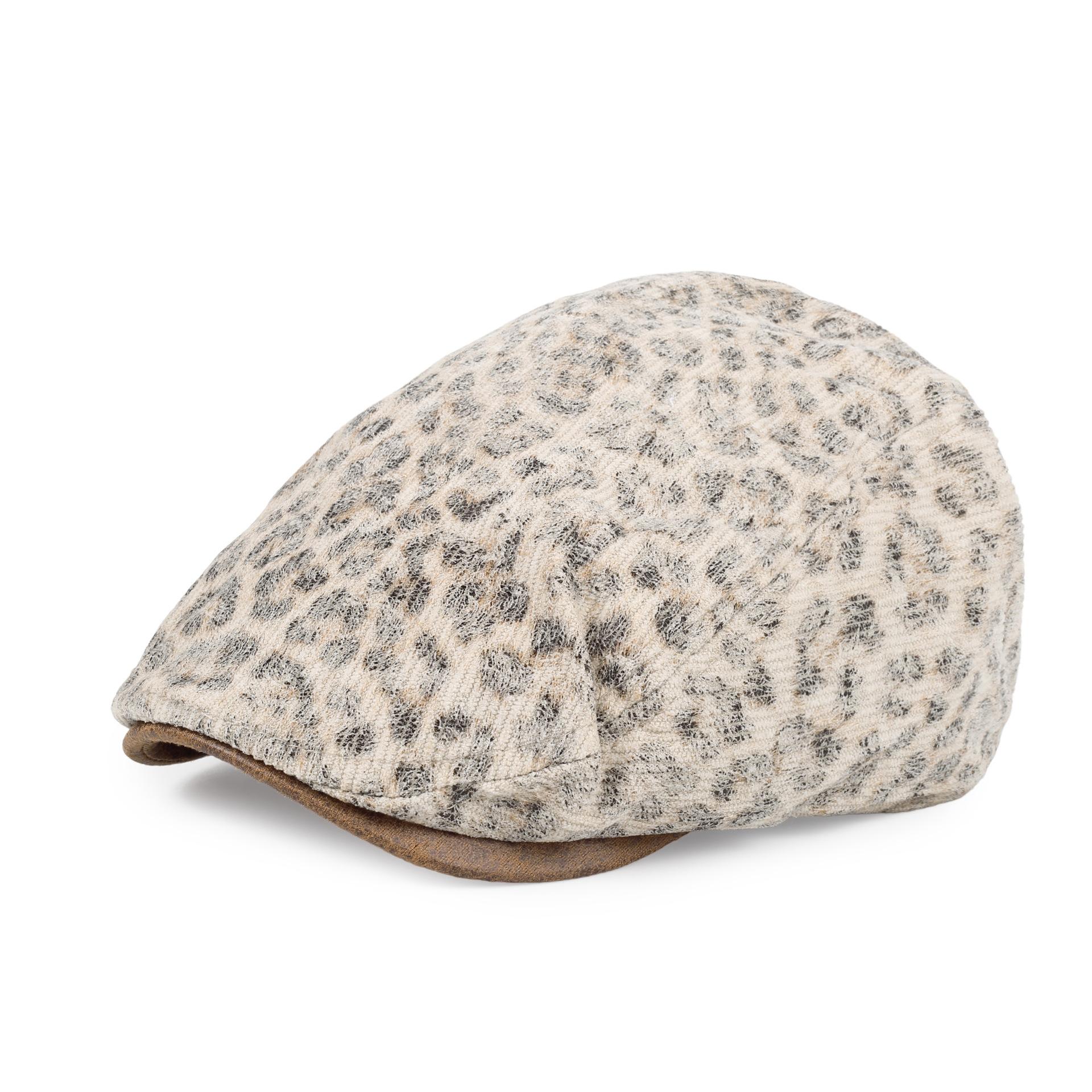 

Минималистский британский берет, модная и повседневная художественная кепка с утиным язычком для мужчин и женщин, кепка газетчика M（56-59cm） хаки