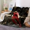 Soccer Celebration Moment Blankets Flannel Printed Breathable Warm Throw Blanket for Home Office Bedspreads 0708a70