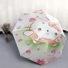Petals Hello Kitty Automatic Opening and Closing Umbrella - Suitable for Various Occasions, Outdoor Activities, Lightweight and Durable Automatic Fold