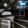 5cm width Reflective Tape 1/3/5/8m Safety Warning Sticker Reflector Protective Tape Strip Film for Trucks Auto Motorcycle VanPinstriping Tape 3
