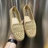 New Popular Summer Style Mesh Breathable Outer Wear Fashionable Comfortable Wear-resistant Versatile Women's Flat Toe Sandals