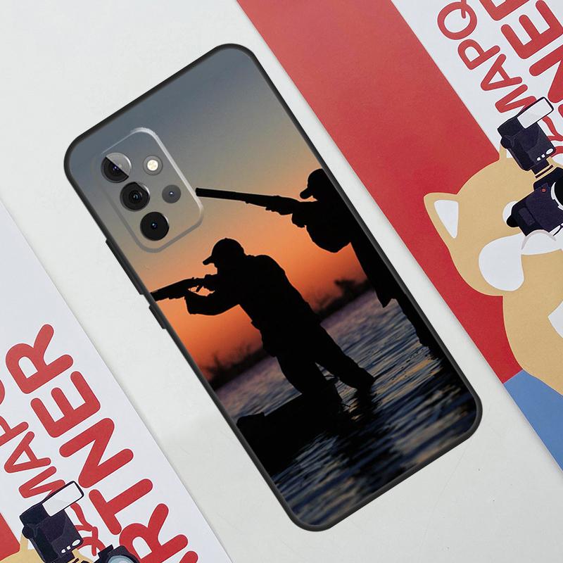 Duck Hunting Case For Samsung Galaxy A06 A16 A36 A56 A55 A35 A33 A53 A13 A23 A17 A54 A34 A14 A52 A32 A15
