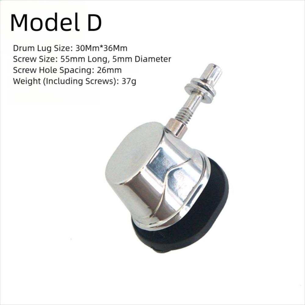 

Cover Bracket Drum Lugs Fixing Screws Silver Drum Leg Parts Accessories for drums Drum Lugs Leg D