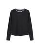 LAFELSORTOF Long Sleeve Round Neck Top