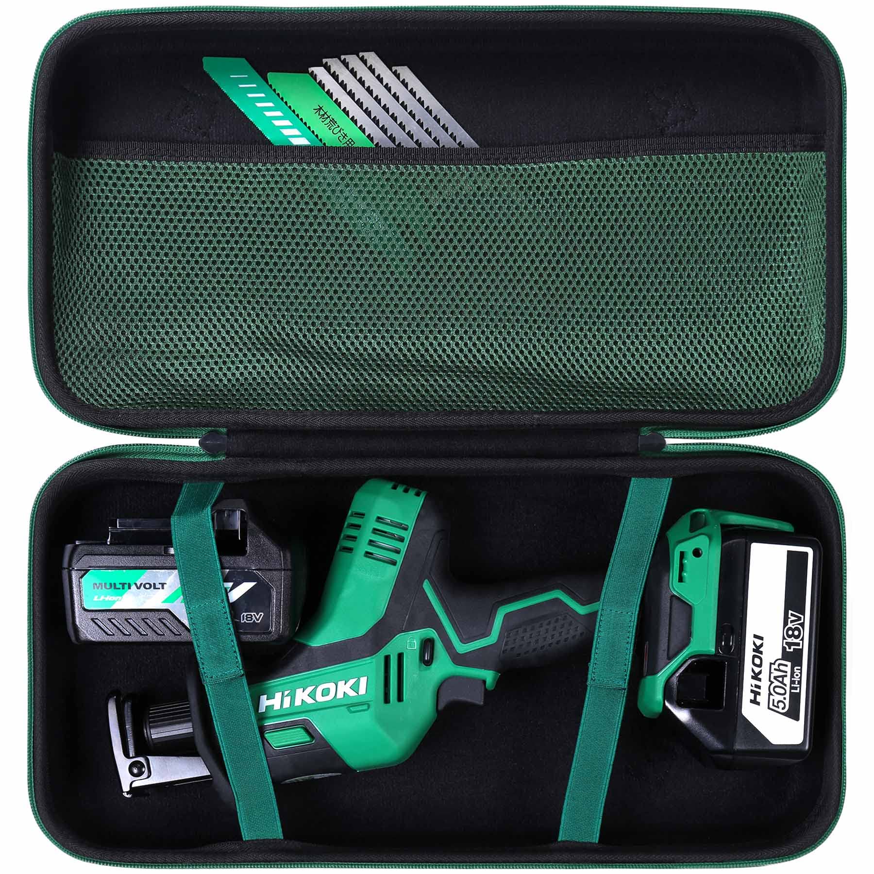 

HiKOKI CR18DA/CR12DA 18V Cordless One-Hand Saber Saw Storage Case (Case Only) - Aenllosi