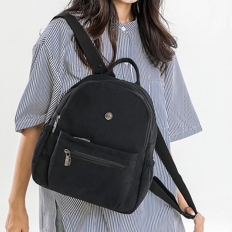 Student Schoolbag Women's Commuter Backpack Water-Repellent Nylon Bag Travel Backpack