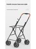 Bello Foldable Pet Stroller: One-Button Folding Cat and Small Dog Double-Layer Travel Stroller for Bichon.