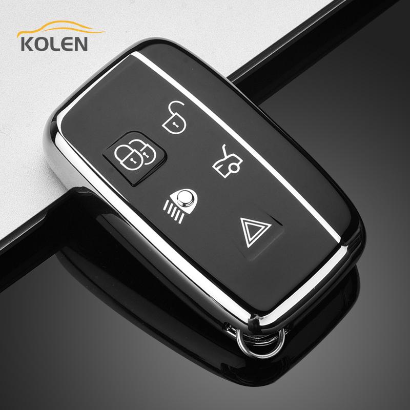 Tpu Car Remote Key Case Cover Shell Fob For Land Rover A9 Range Rover Sport Evoque Freelander 2 Discovery Jaguar Xe Xj Xf Guitar