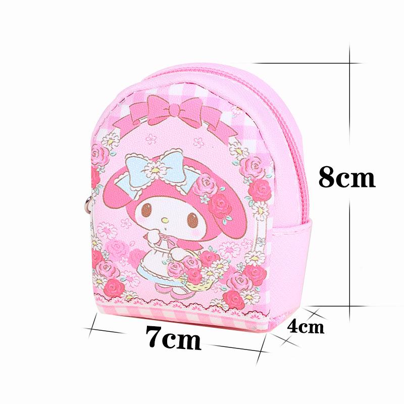 Kuromi Cartoon Mini Backpack: Cute Coin Purse & Versatile Storage for Earphones & Lipstick