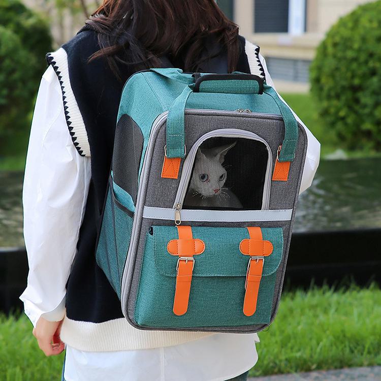 Portable Pet Travel Backpack: Space Capsule Design for Cats & Small Dogs