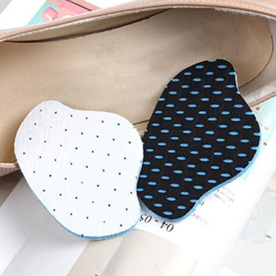 2Pcs Heel Pad Wear-resistant High Elasticity Breathable Soft Touch Comfortable Foot Care Tool Emulsion Heel Cushion Pads Insoles for Running