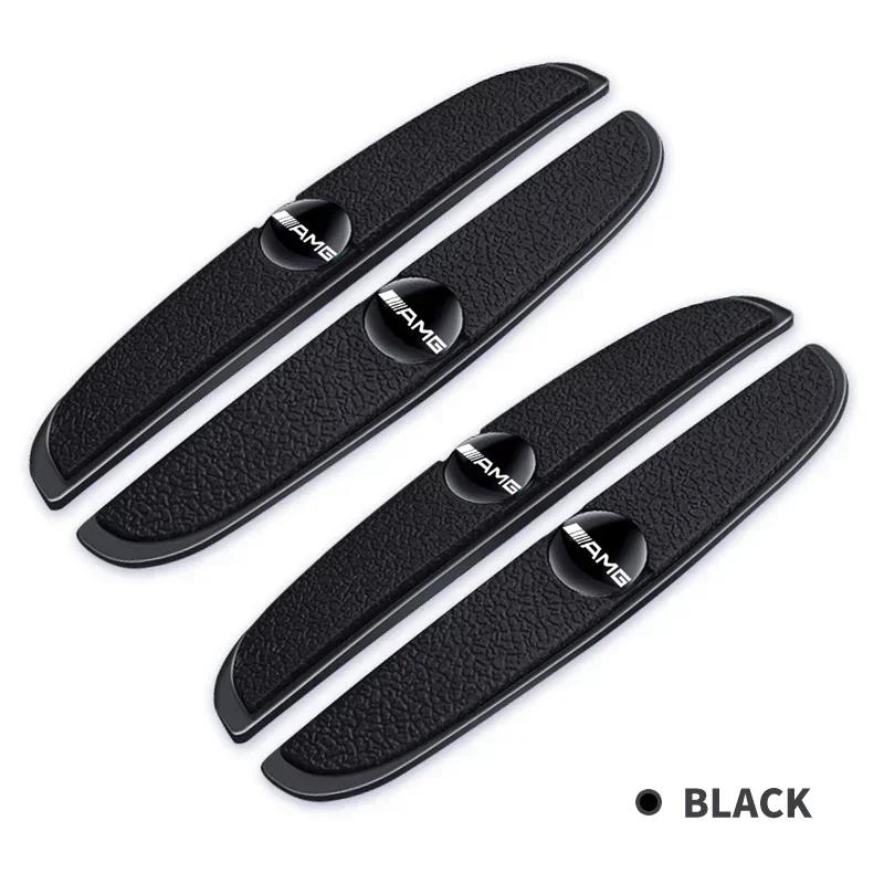 For Mercedes Benz AMG A C E R M Class CLA GLA W204 W210 W124 W205 W203 4Pcs Car Door Anti Scratch Protection Strips