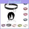 Chainsaw Man Leather Choker Necklace Strong And Flexible Collar For Women And Girls