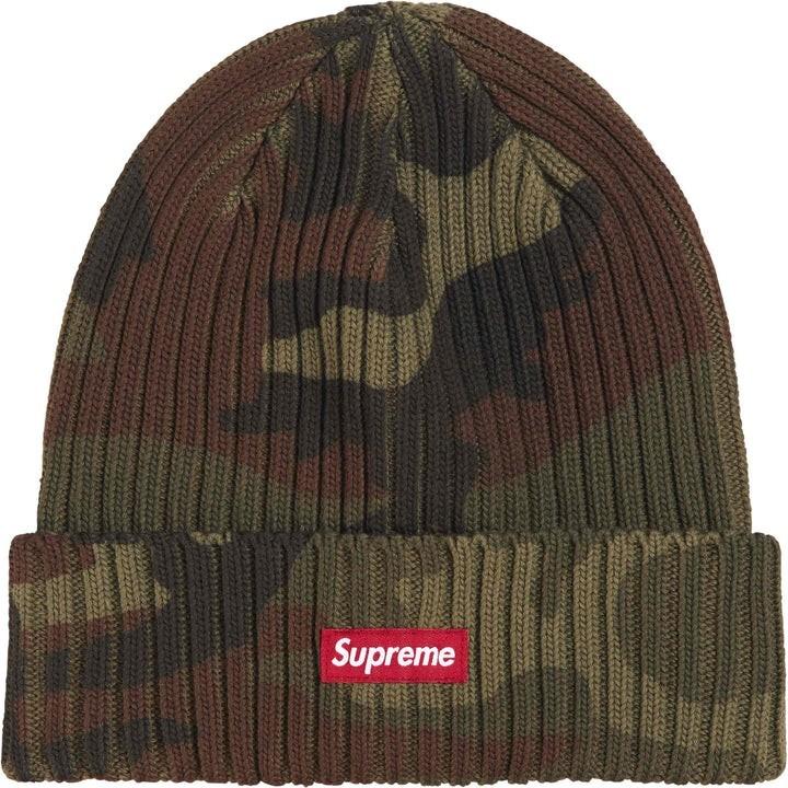 770083 Supreme Overdyed Beanie (26SS) Woodland Camo One-Size