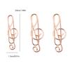 10pcs Cute Note Metal Memo Paper Jacket, Note Paper Clip, Creative Bookmark Content Book, Office School Stationery Materials
