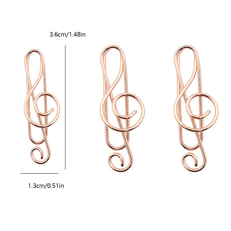 10pcs Cute Note Metal Memo Paper Jacket, Note Paper Clip, Creative Bookmark Content Book, Office School Stationery Materials
