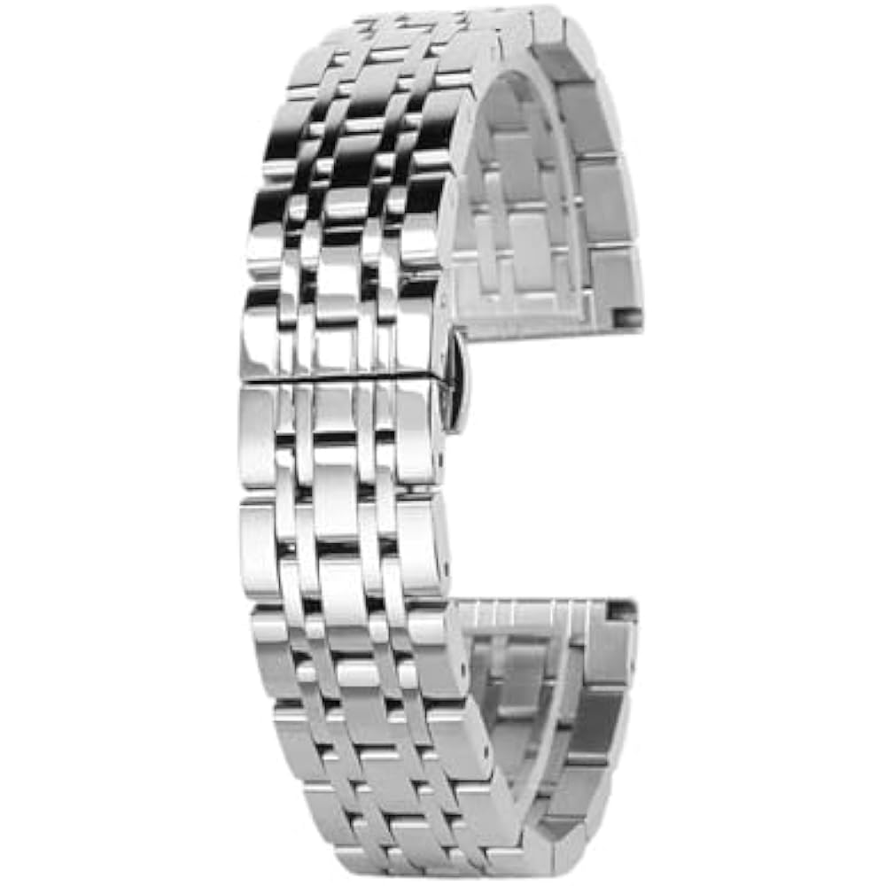 

Elegant stainless steel watch band perfect for business occasions Compatible with Longines, Omega...