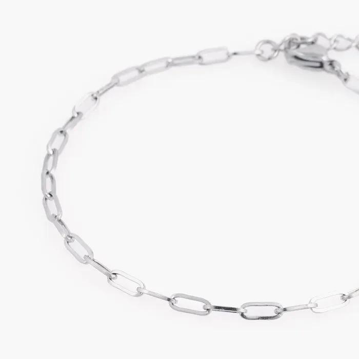 Deep Blue Rondel Cut 685 06 Slim Chain 1080 Bracelet Set (C2503-SE454_NA)