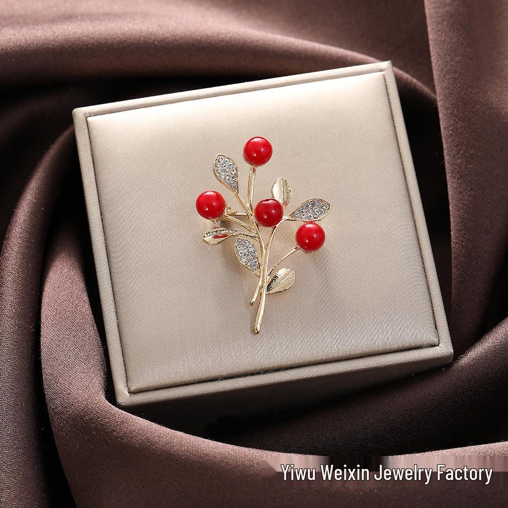 Elegant Multi-Pattern Light Luxury Brooch: High-End, Versatile Anti-Exposure Pin for Shirts