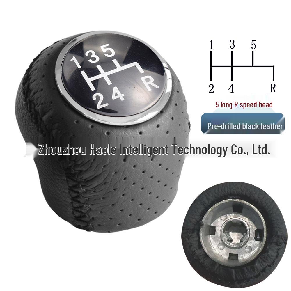 Leather Gear Shift Knob for Fiat Grande Punto 2006-2012 Manual Transmission