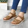 Sports Sandals Fashion Spring And Summer Women Sandal Flat Bottom Thick Bottom Light Open Toe Breathable Solid Color Simple Shoe