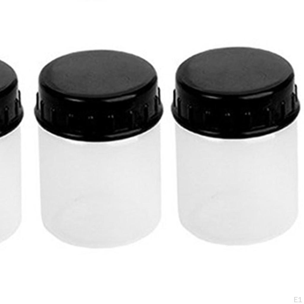 10 Pieces Paint Storage Bottle Airbrush Bottles Pointed Multipurpose 3/4Ounce Jars Containers