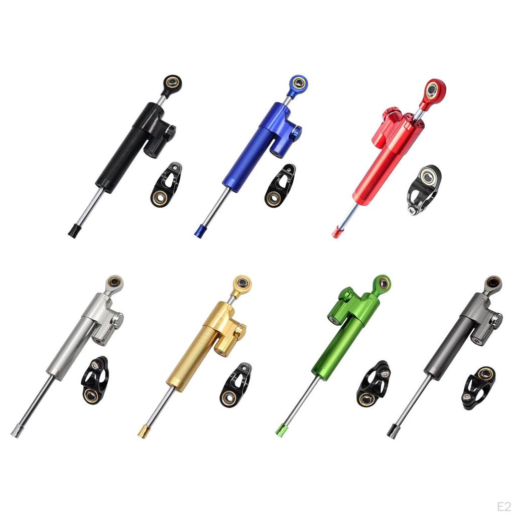 Motorcycle Steering Damper Stabilizer Accessories Aluminum Install Adjustable Spare Parts Most